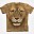 Lion 'Big Face' T-shirt (Adult) by The Mountain