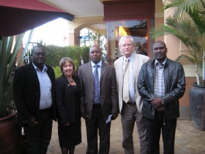 Meeting with the Governor of the County Government of Kajiado in Kenya