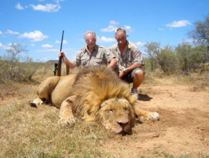Namibia lion trophy hunting - a shallow report in The Atlantic Magazine
